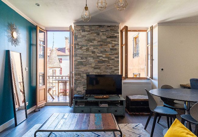 Appartement à Annecy - Anneciano - Balcon - Chambre - Vue