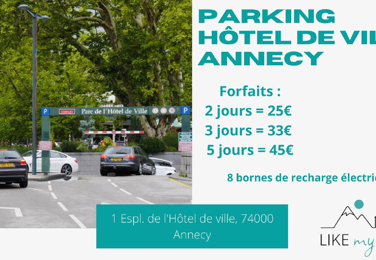 Appartement à Annecy - Anneciano - Balcon - Chambre - Vue