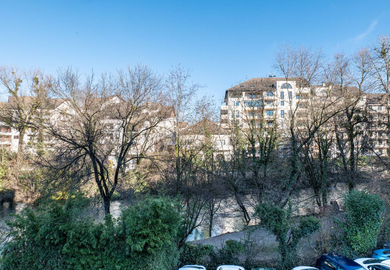 Appartement à Annecy - La Terrazza sul Thiou - 2 chambres - Terrasse - Ga