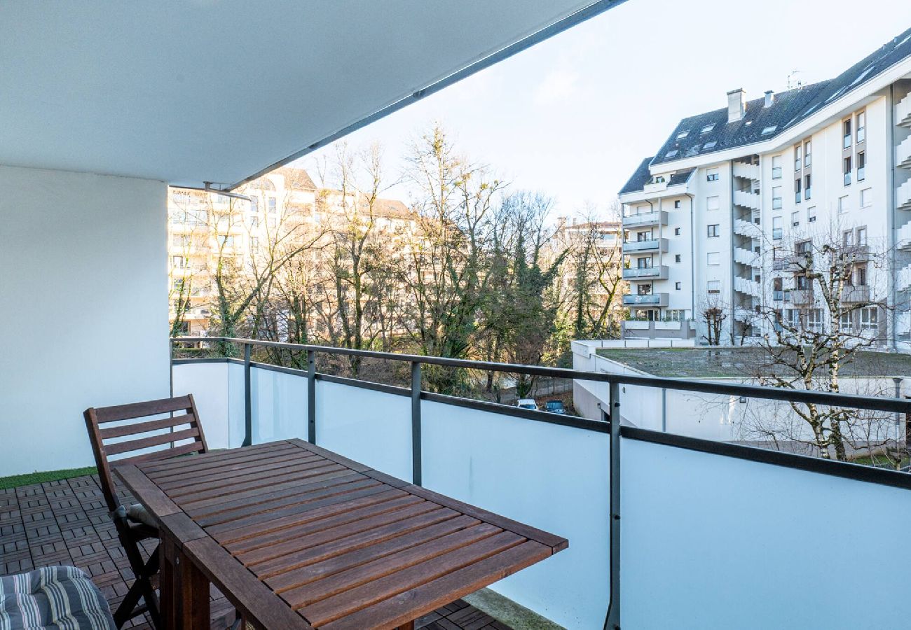 Appartement à Annecy - La Terrazza sul Thiou - 2 chambres - Terrasse - Ga