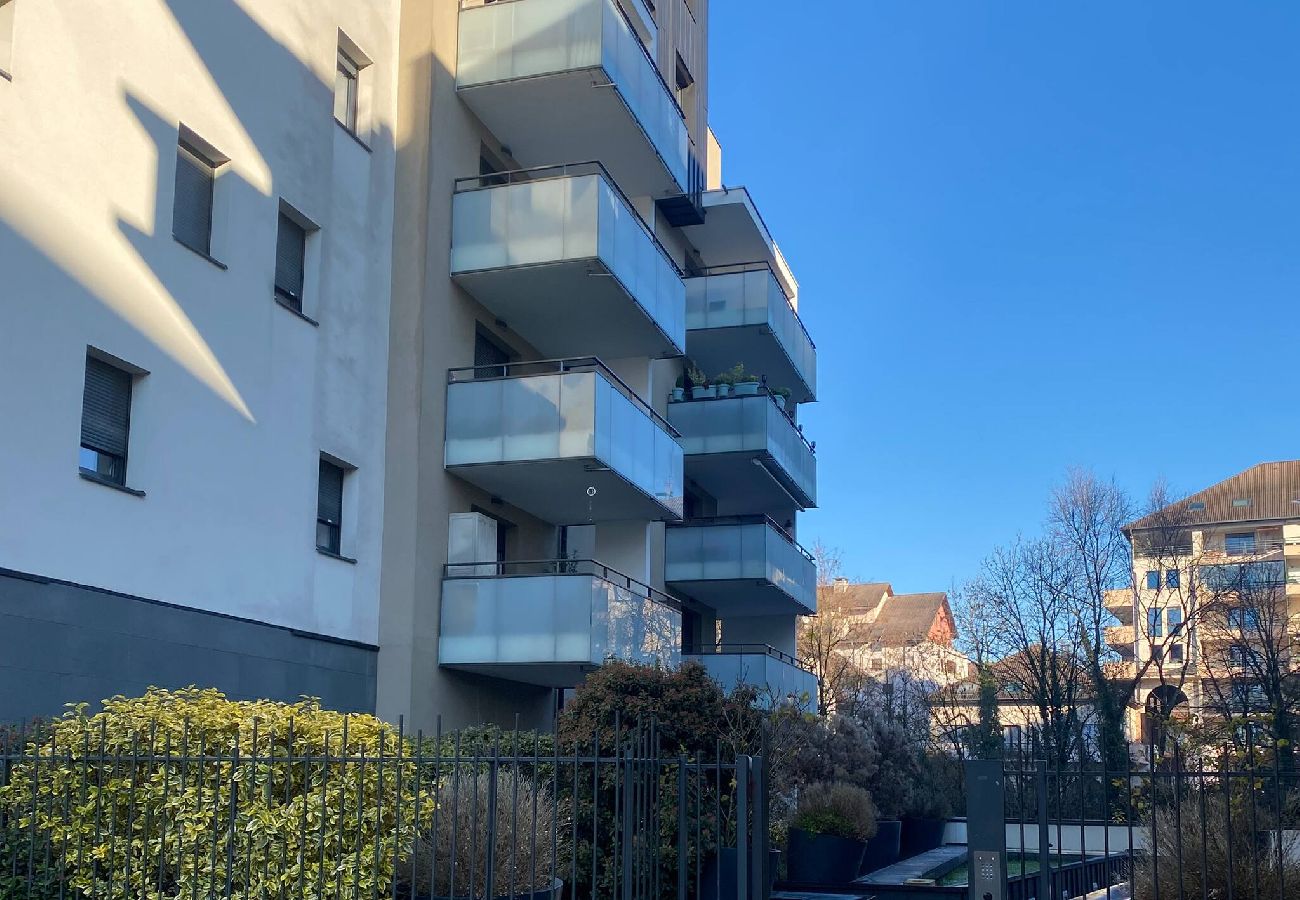 Appartement à Annecy - La Terrazza sul Thiou - 2 chambres - Terrasse - Ga