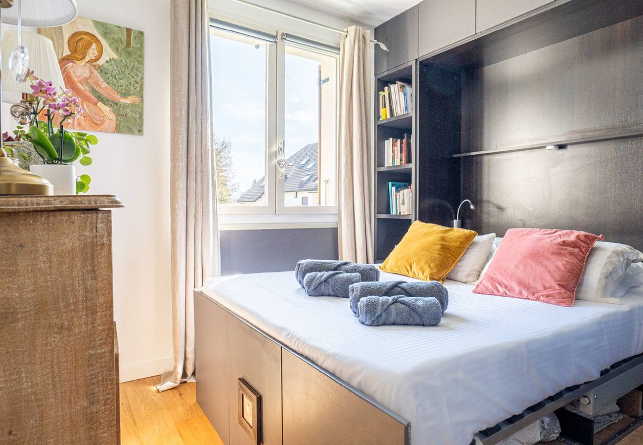 Appartement à Annecy-le-Vieux - Le Cocon des Ecureuils-Parking-Terrasse-Proche Lac