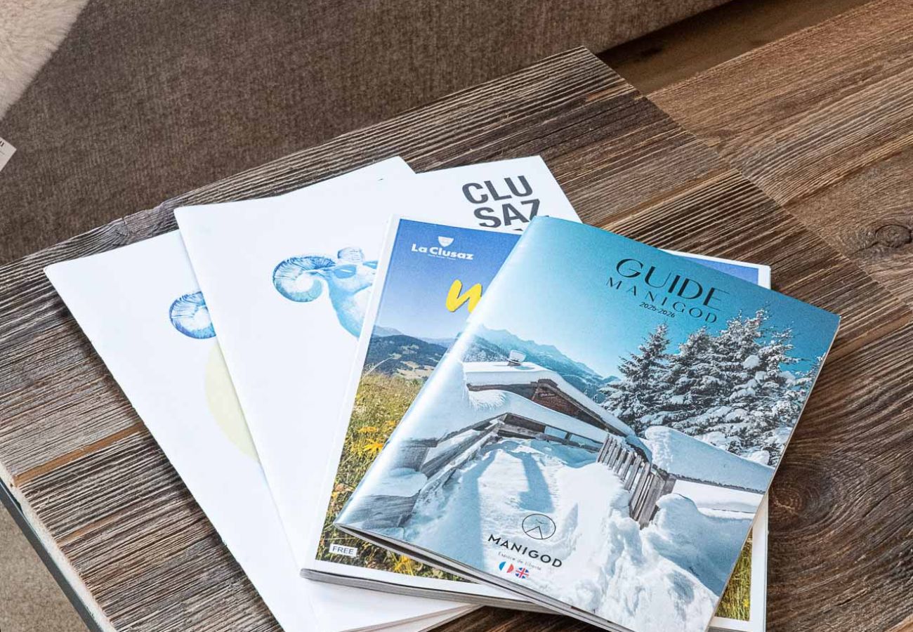 Appartement à Manigod - Pied des pistes Manigod-La Clusaz | App. 4 pers