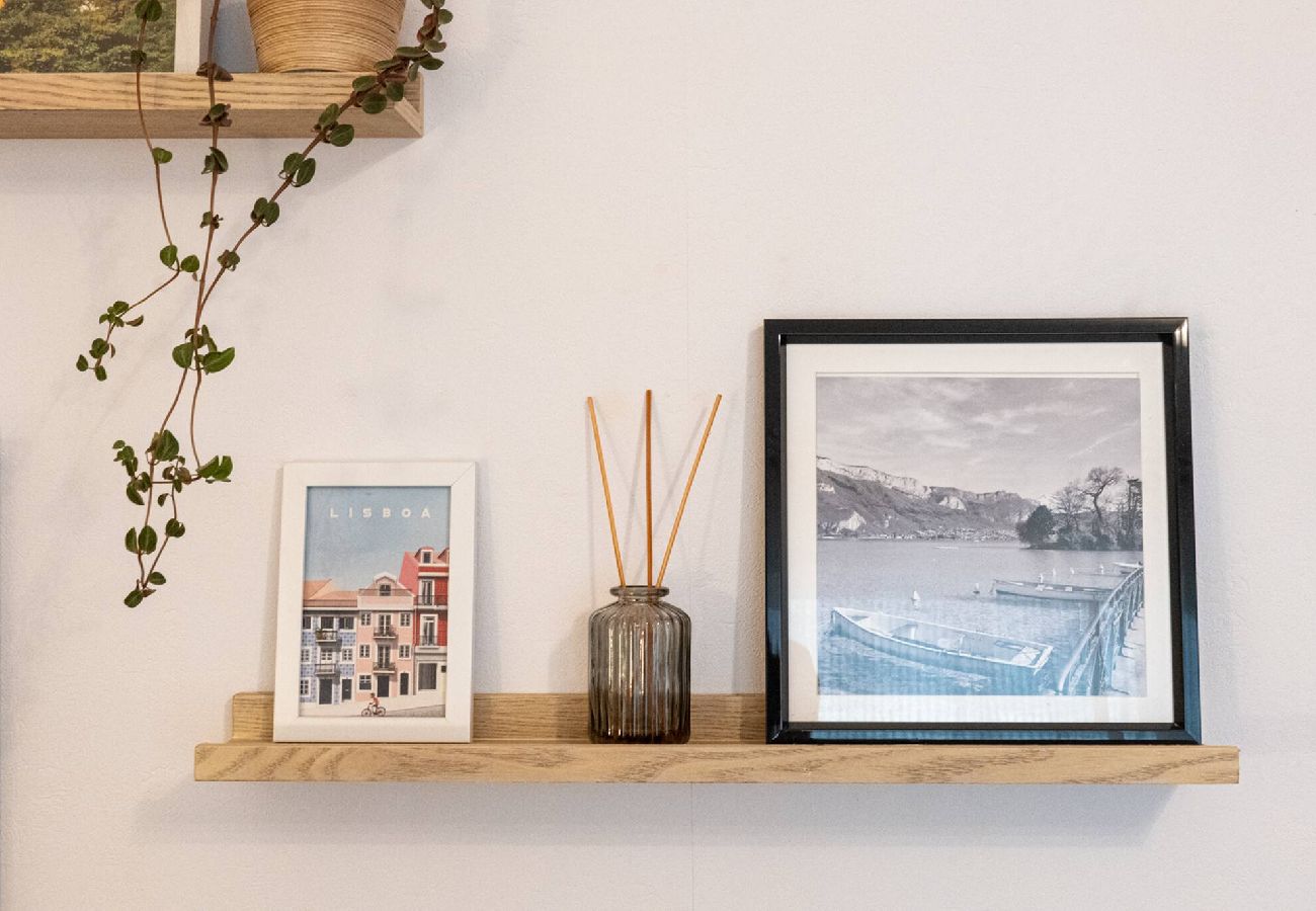 Appartement à Annecy - Annecy Elégance - chambre - parking