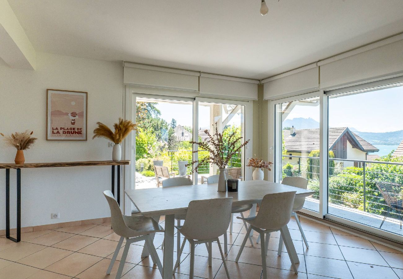 Maison à Veyrier-du-Lac - Maison Flaura - vue lac - Veyrier - 3 chambres